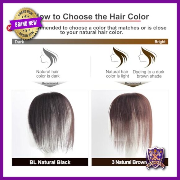 Real Human Hair Topper Hand Tied Double Mono Top for Thinning Hair main image 4